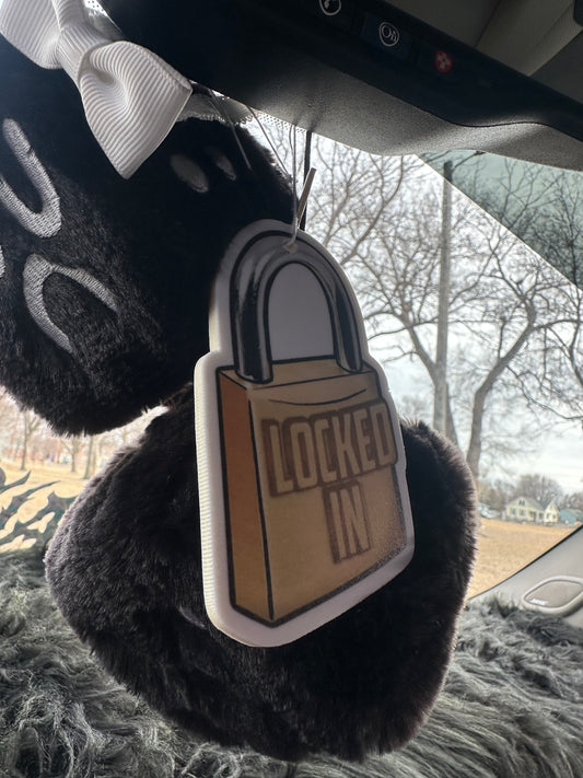 Padlock air freshener